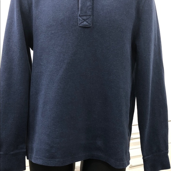 Roots ¼ Zip Sweatshirt – Denim Blue – Medium / Fits Like Men’s Small - Picture 4 of 14